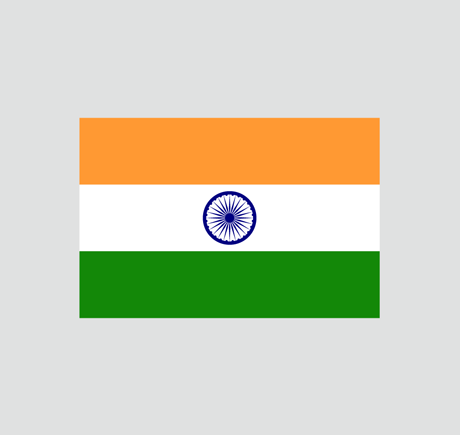 Nationalflagge Indien