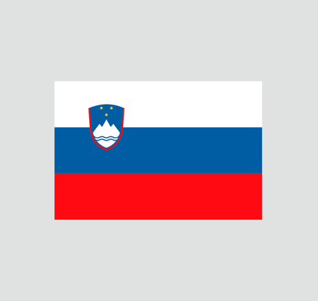 Nationalflagge Slowenien