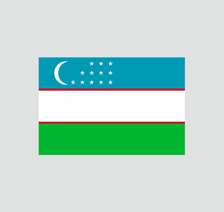 Nationalflagge Usbekistan