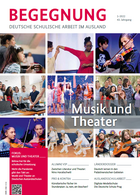 Cover der BEGEGNUNG 1/2022: Musik & Theater