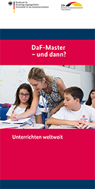 Cover Flyer "DaF-Master - und dann?"